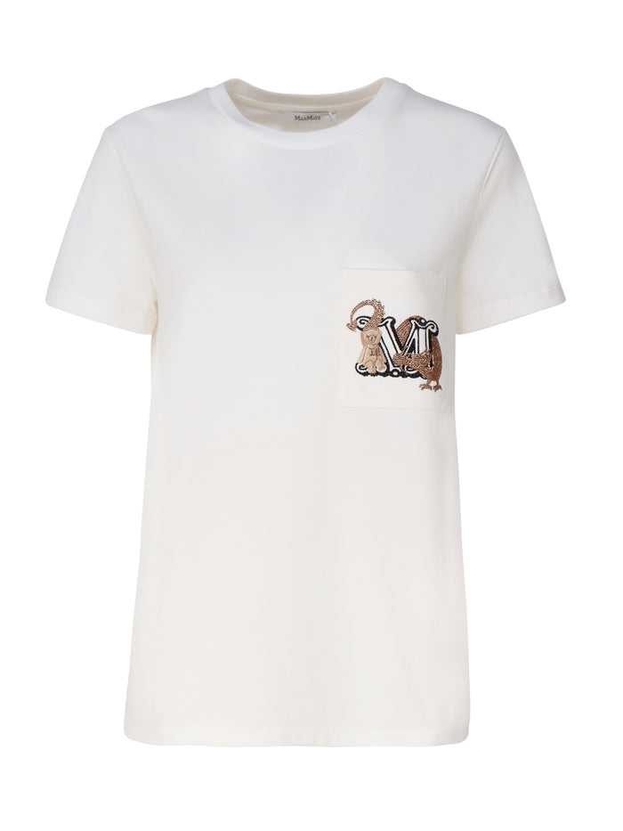 Max Mara T-Shirts And Polos White Cotton