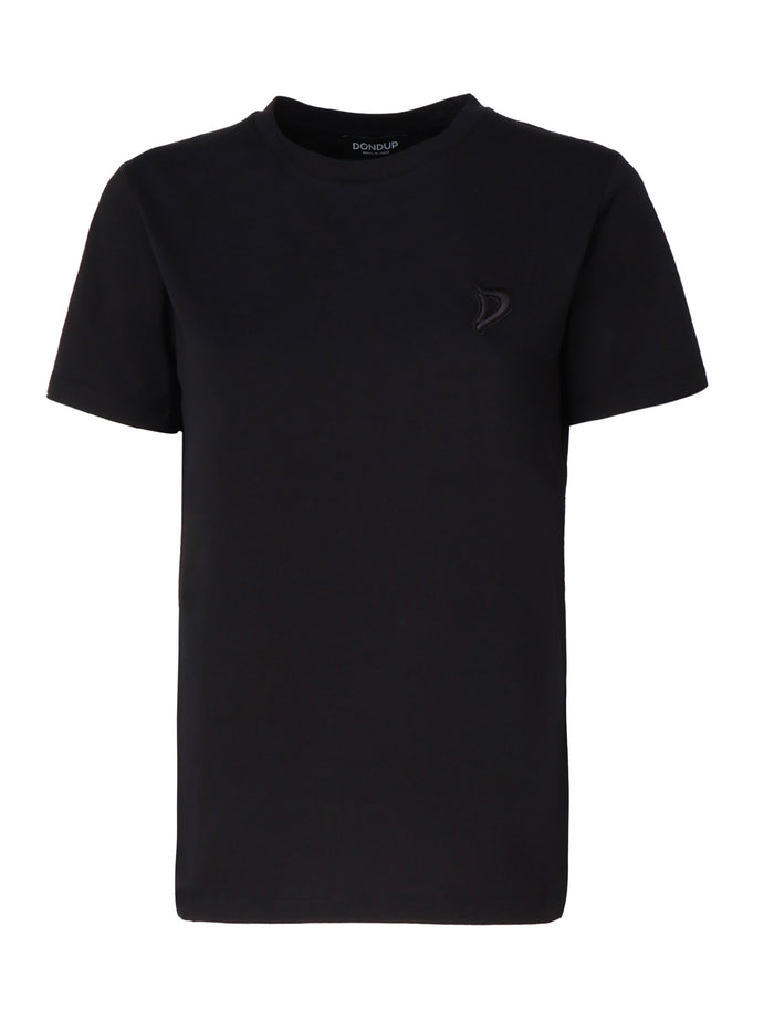 Dondup T-Shirts And Polos Black Cotton