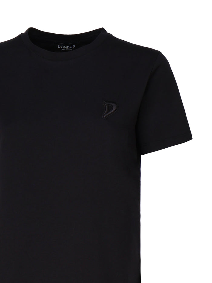 Dondup T-Shirts And Polos Black Cotton
