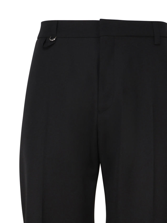 Jacquemus Trousers Black Virgin Wool
