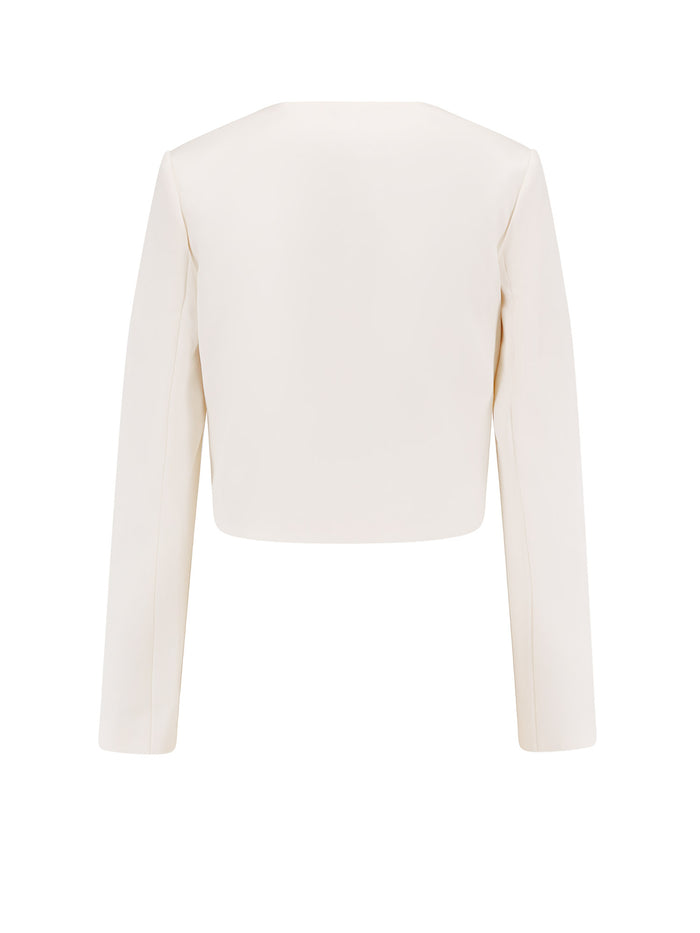 Self Portrait Clothing Beige Poliestere