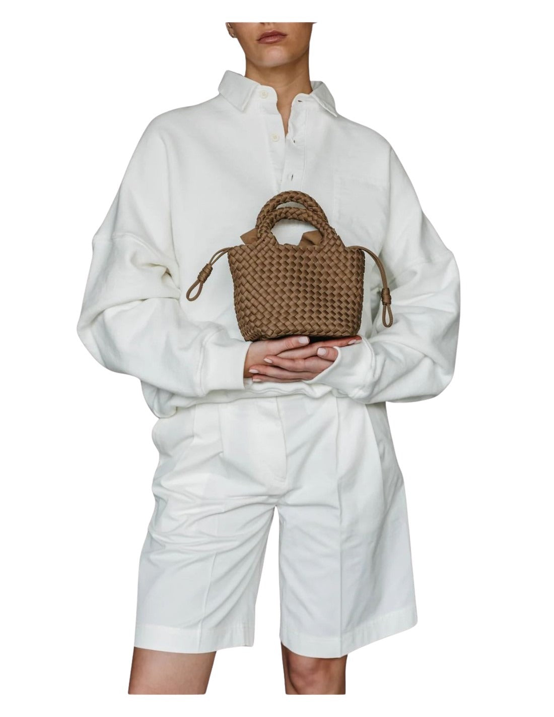 Mini Brown Polyester Bag