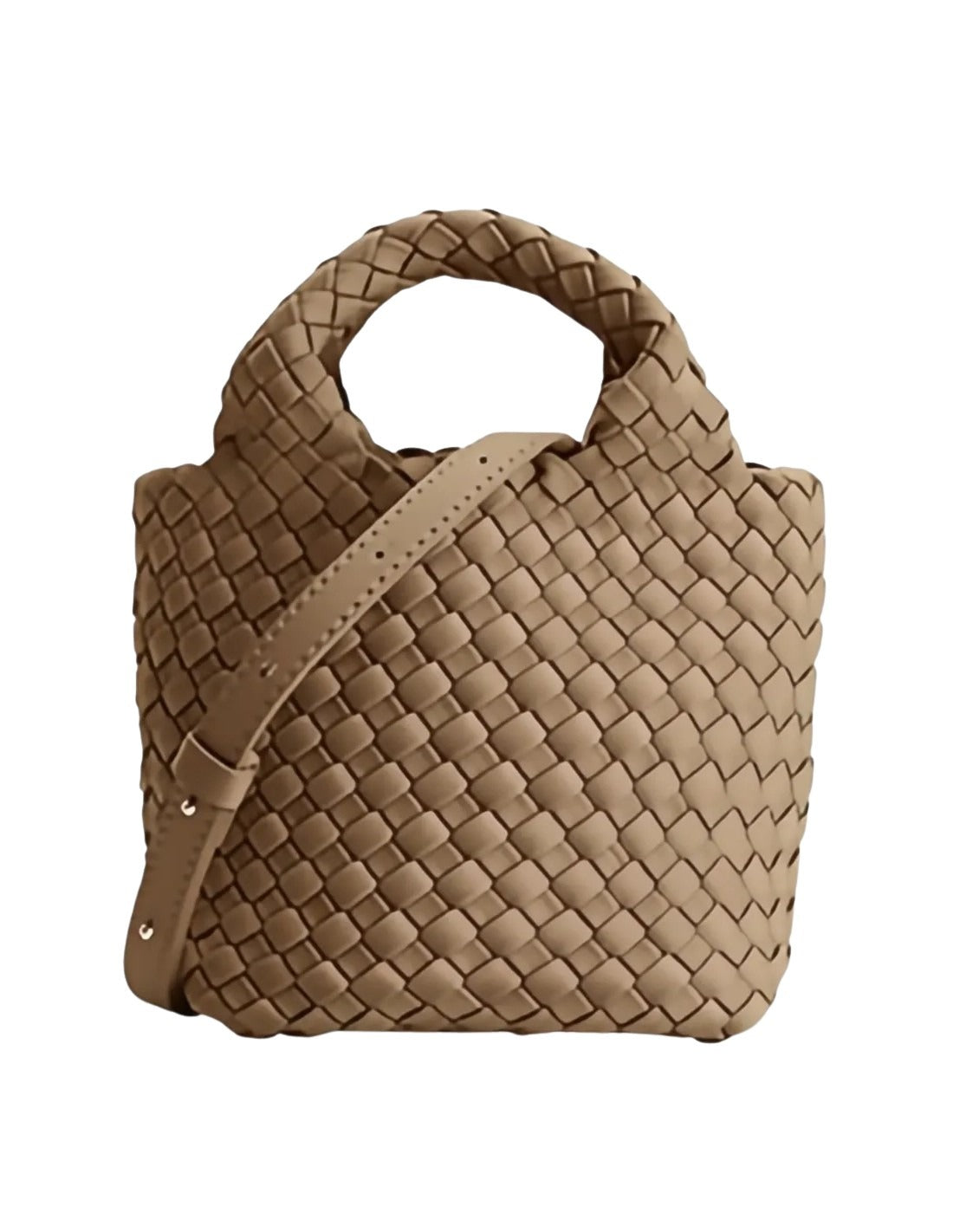 Mini Brown Polyester Bag
