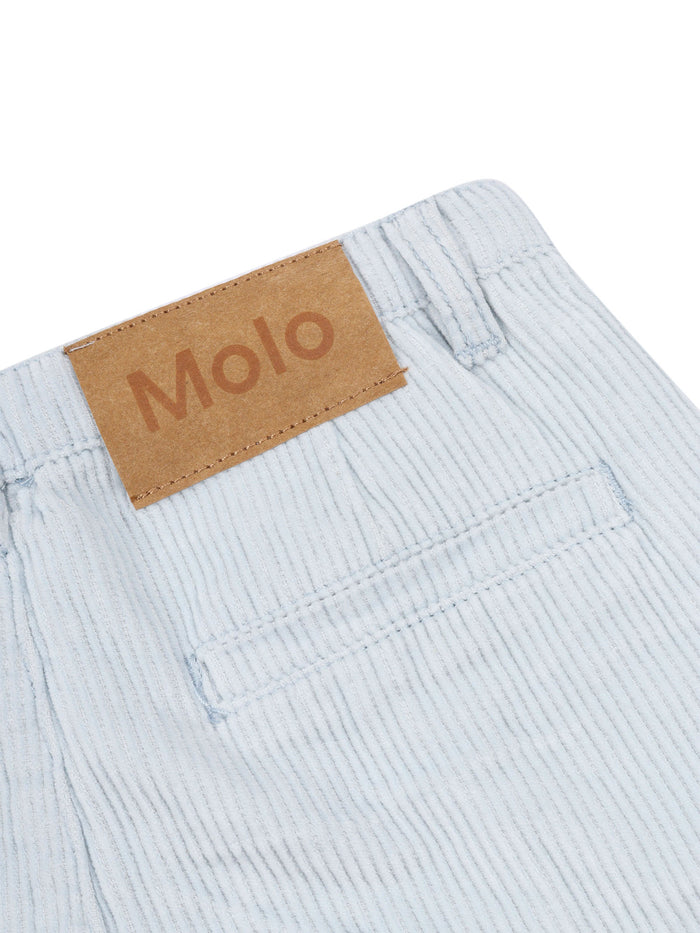 Alaine Woven Pants Light Blue Cotton