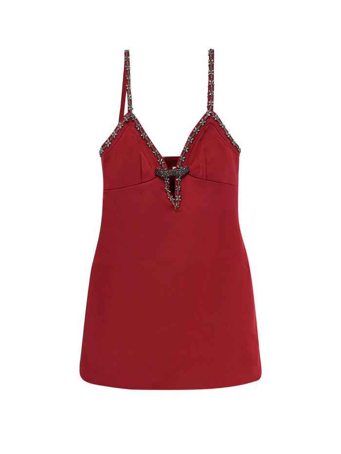 Self Portrait Dresses Red Poliestere