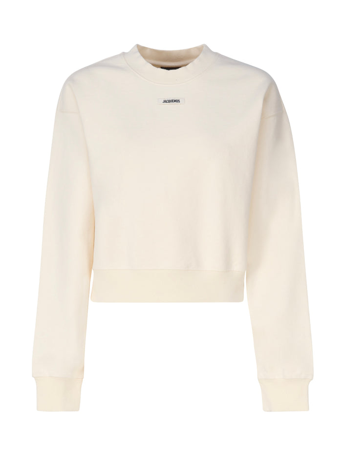 Jacquemus Sweaters Beige Cotton
