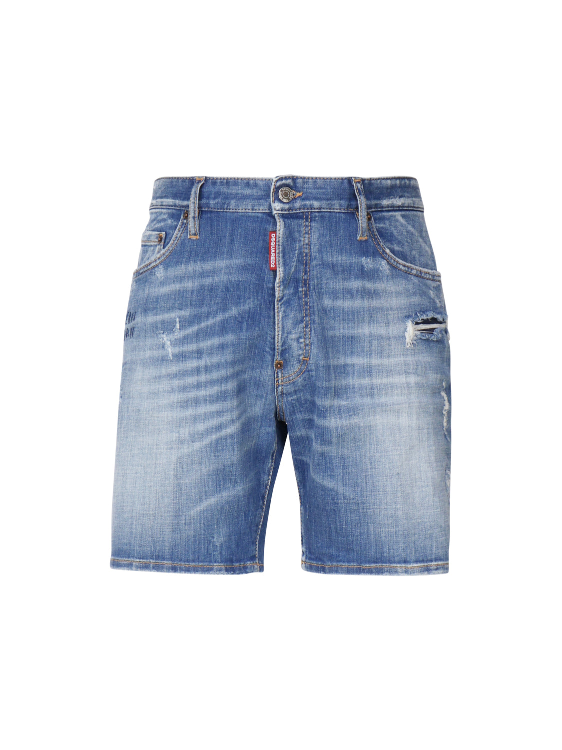 Dsquared2 Shorts Blue Cotton