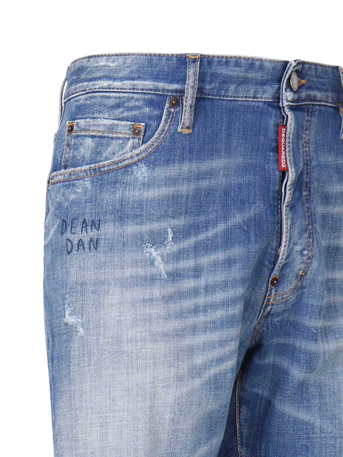Dsquared2 Shorts Blue Cotton