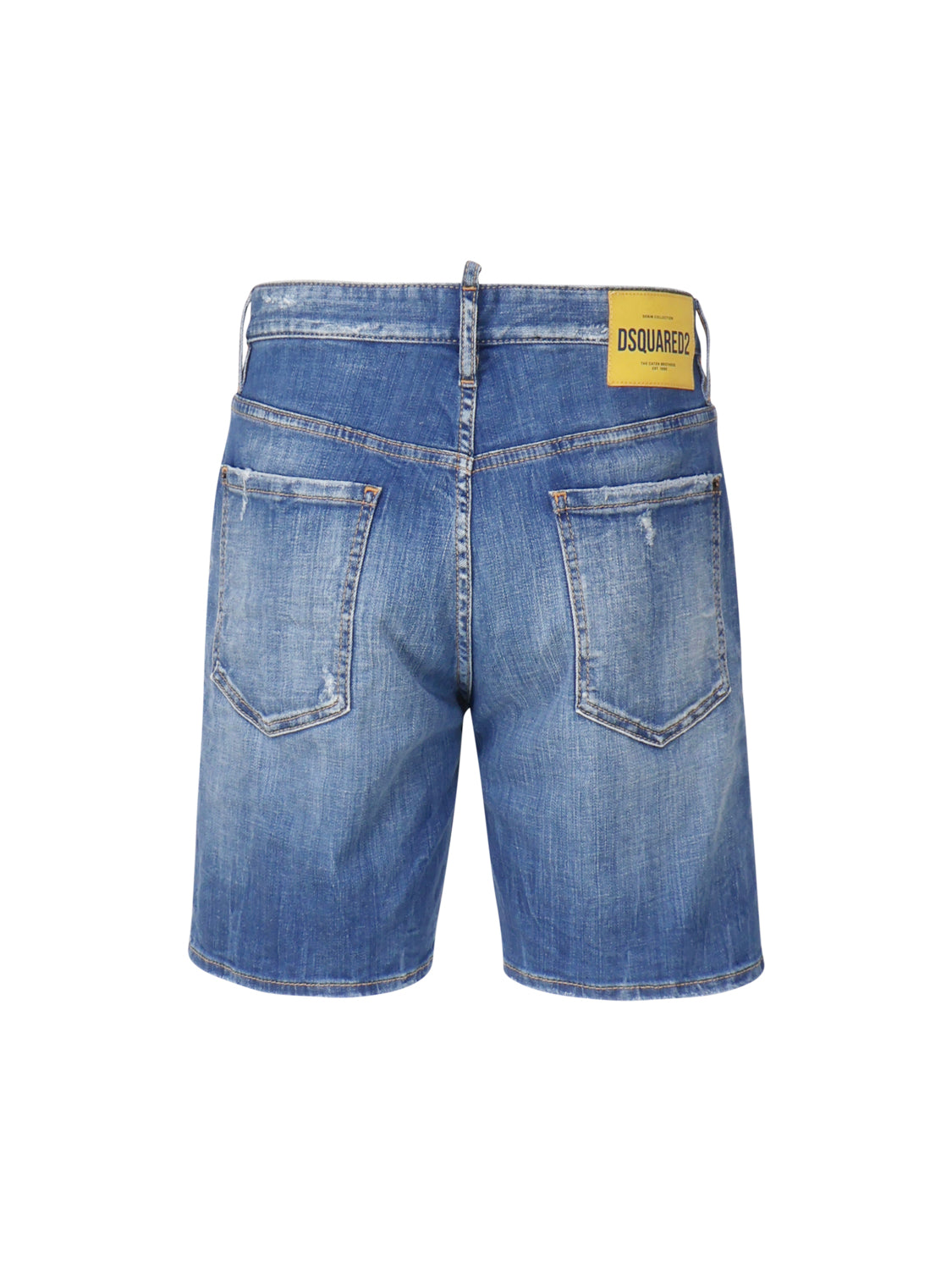 Dsquared2 Shorts Blue Cotton