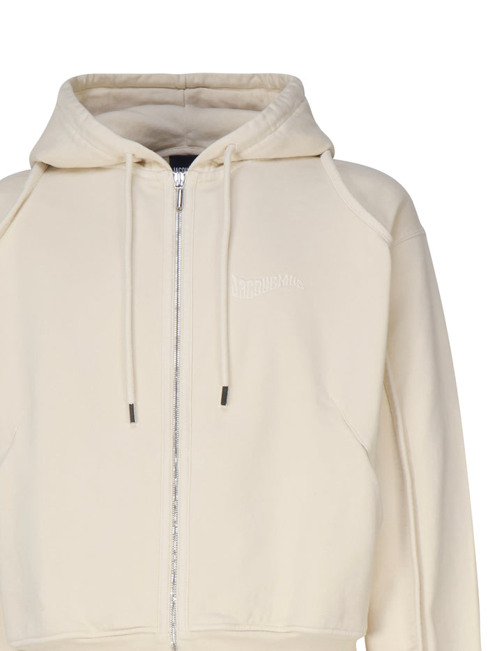 Jacquemus Sweaters Beige Cotton