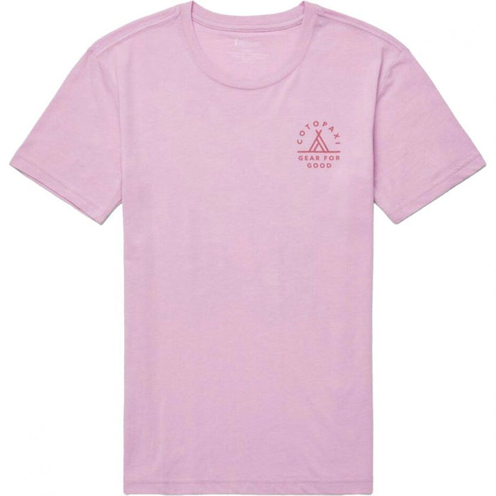 Llama Map Organic T-shirt Orcb Orchid Bloom Tshirt