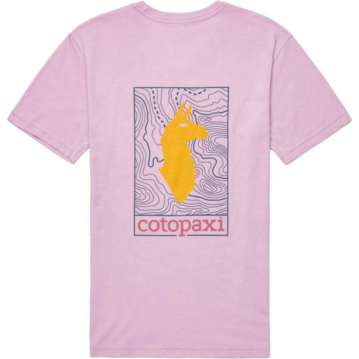 Llama Map Organic T-shirt Orcb Orchid Bloom Tshirt