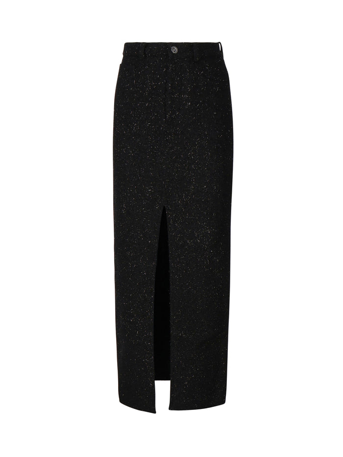 Self-Portrait Skirts Black Polyester