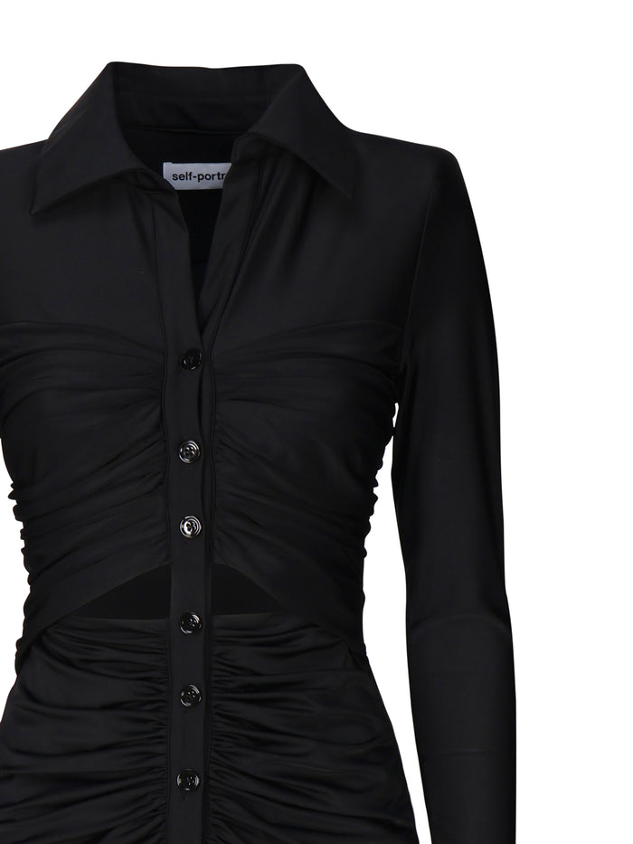 Self-Portrait Dresses Black Polyamide