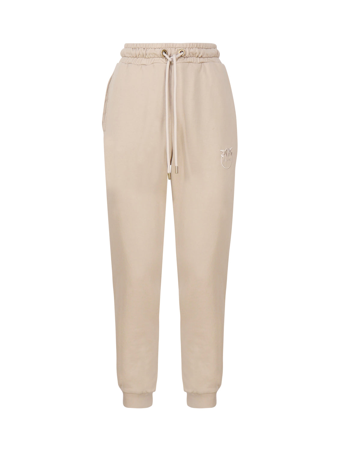 Pinko Trousers Beige Cotton