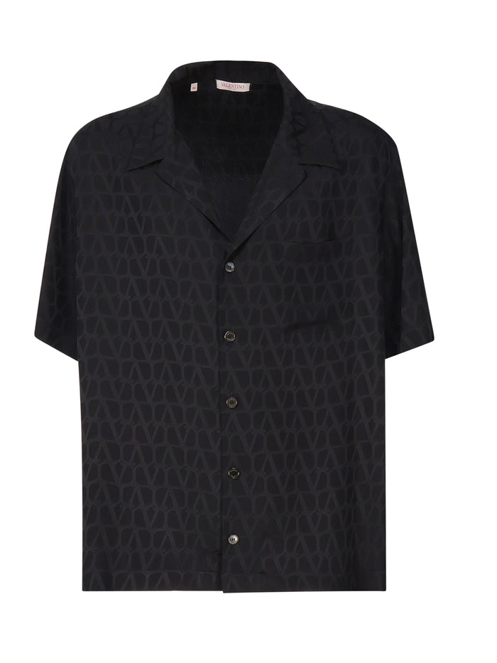 Valentino Garavani Shirts St. Toile Iconograph Nero/nero