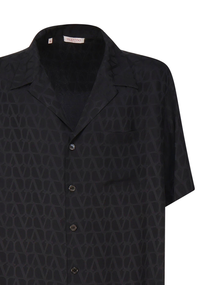 Valentino Garavani Shirts St. Toile Iconograph Nero/nero