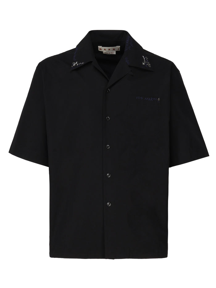 Marni Shirts Black Cotton