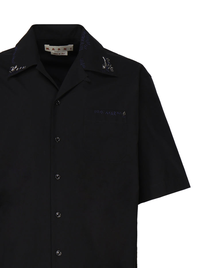 Marni Shirts Black Cotton