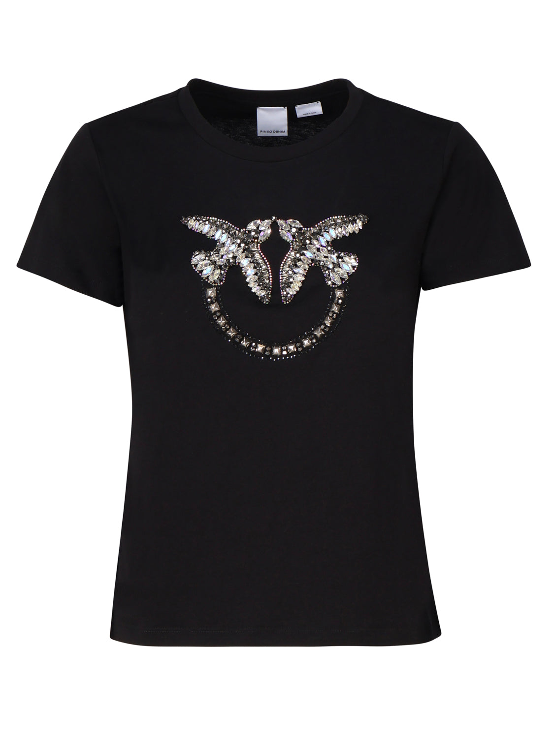 Pinko T-Shirts And Polos Nero Limousine