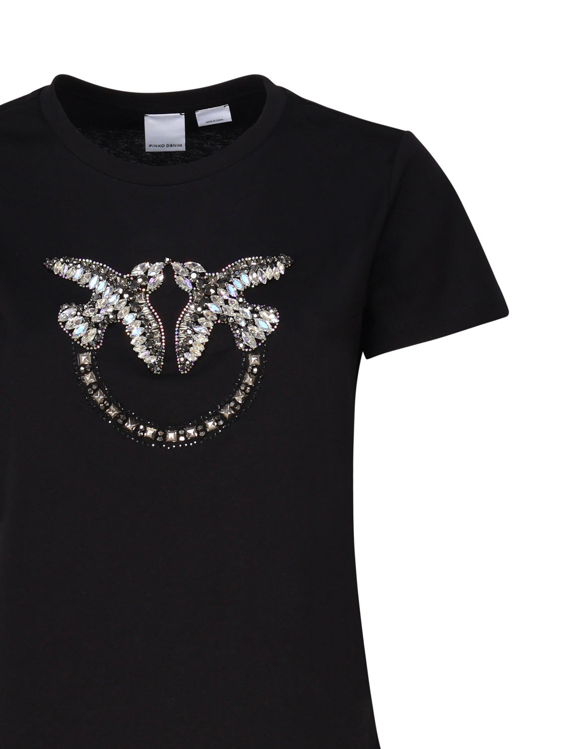 Pinko T-Shirts And Polos Nero Limousine