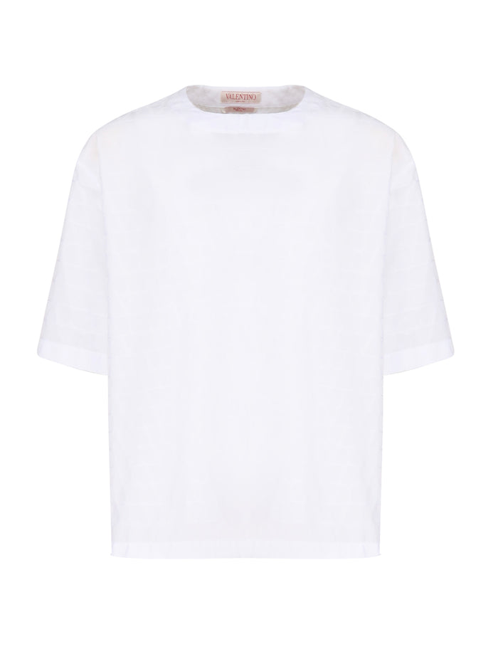 Valentino Garavani T-Shirts And Polos White Cotton