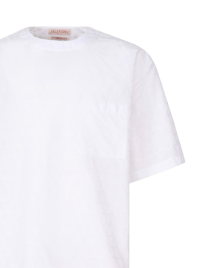 Valentino Garavani T-Shirts And Polos White Cotton