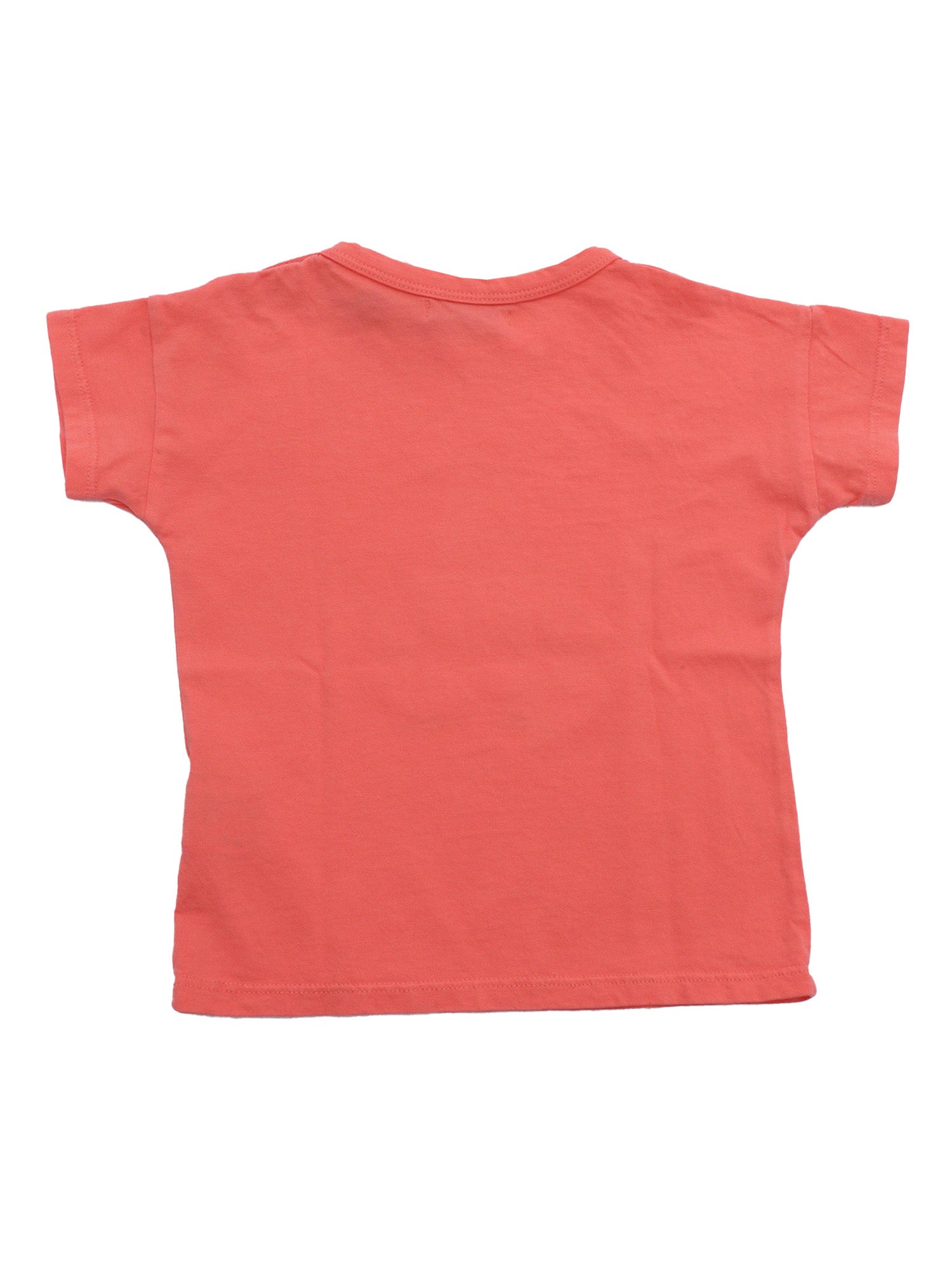 Hug Me Bear T-shirt Pink Organic Cotton Short Sleeves