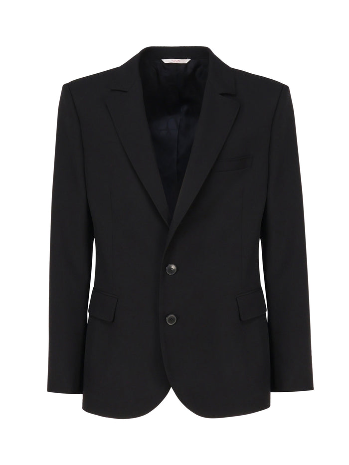 Valentino Garavani Jackets Black Wool