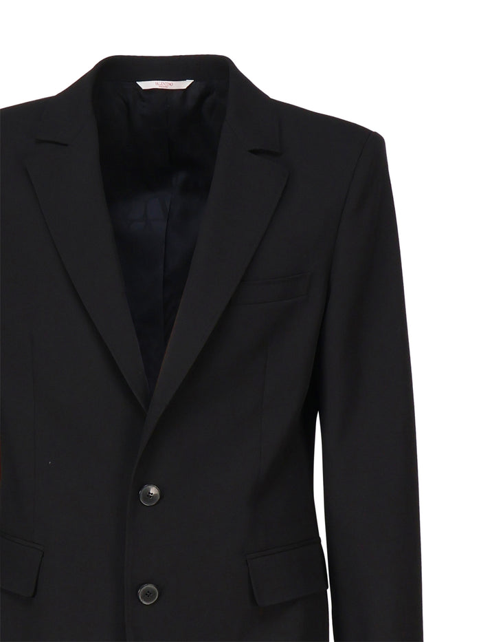 Valentino Garavani Jackets Black Wool