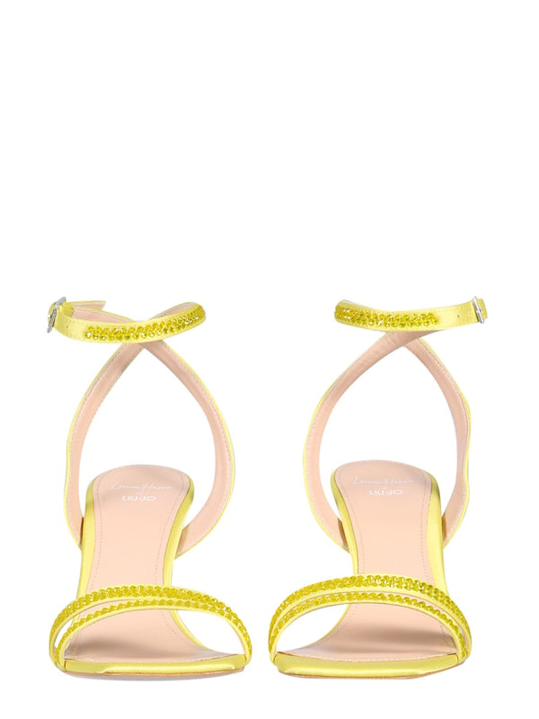 Camelia Sandals Yellow Leather
