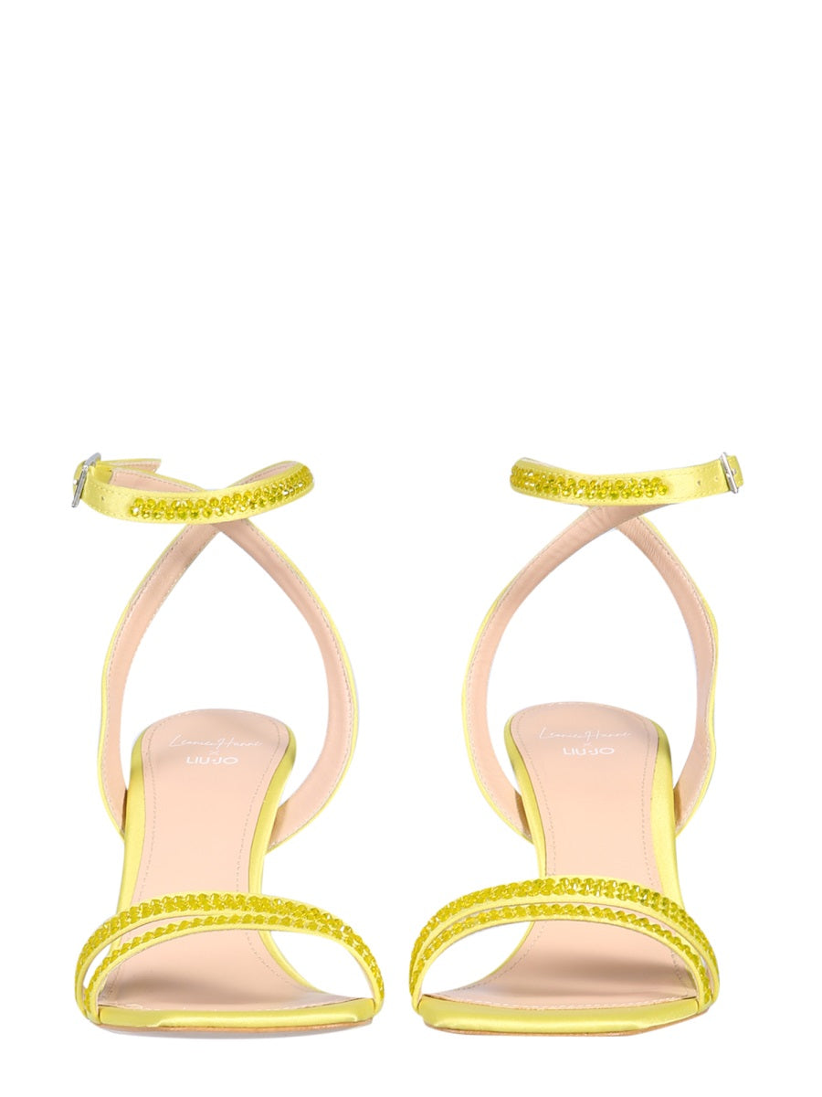 Camelia Sandals Yellow Leather