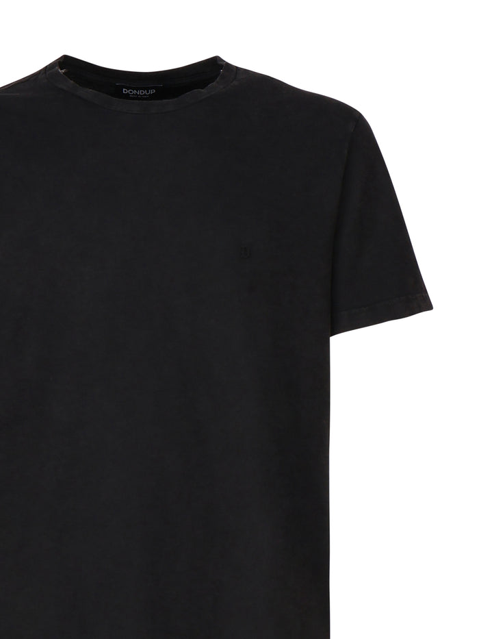 Dondup T-Shirts And Polos Black Cotton