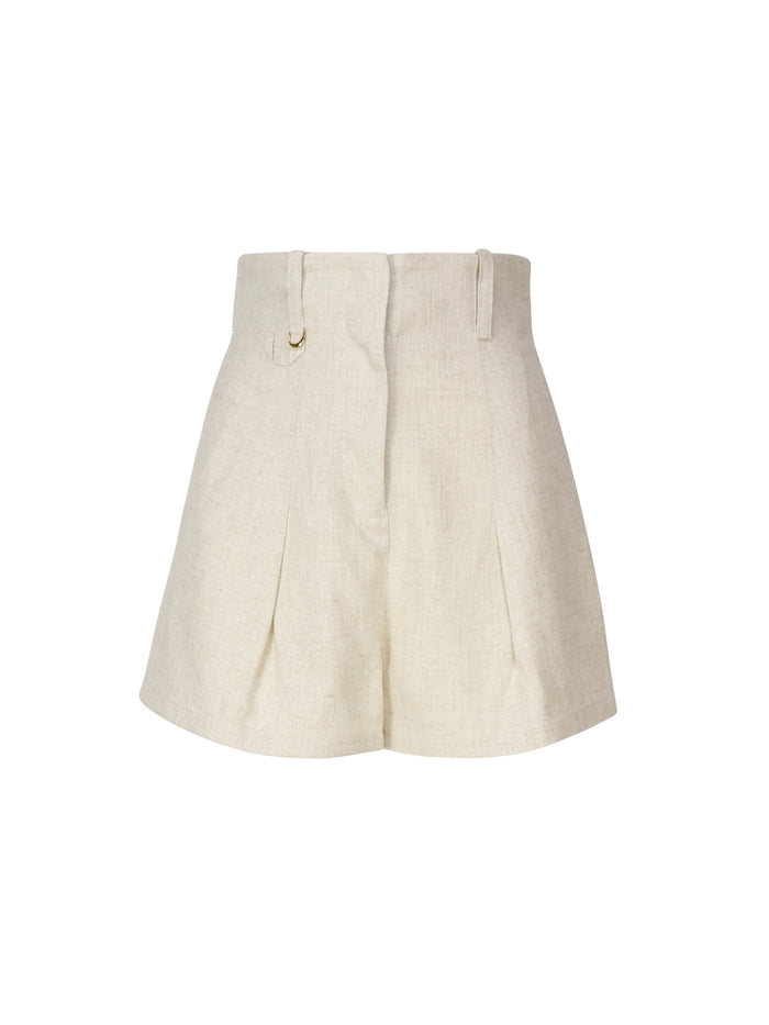 Jacquemus Shorts Beige Wool