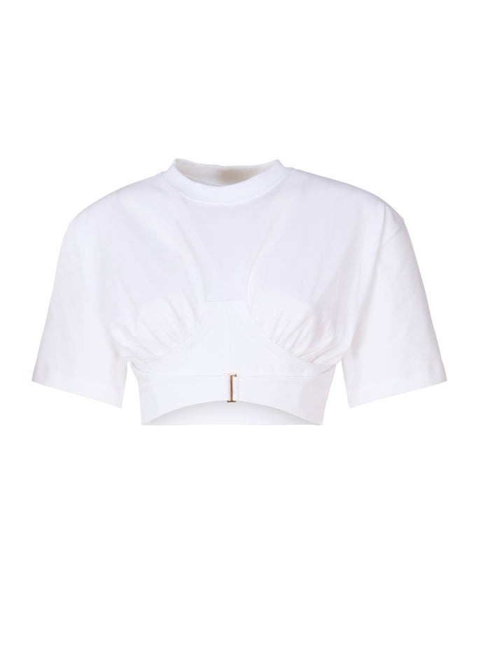 Jacquemus T-Shirts And Polos White Cotton