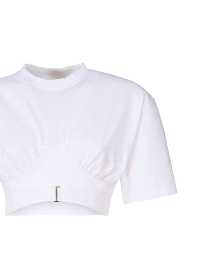 Jacquemus T-Shirts And Polos White Cotton