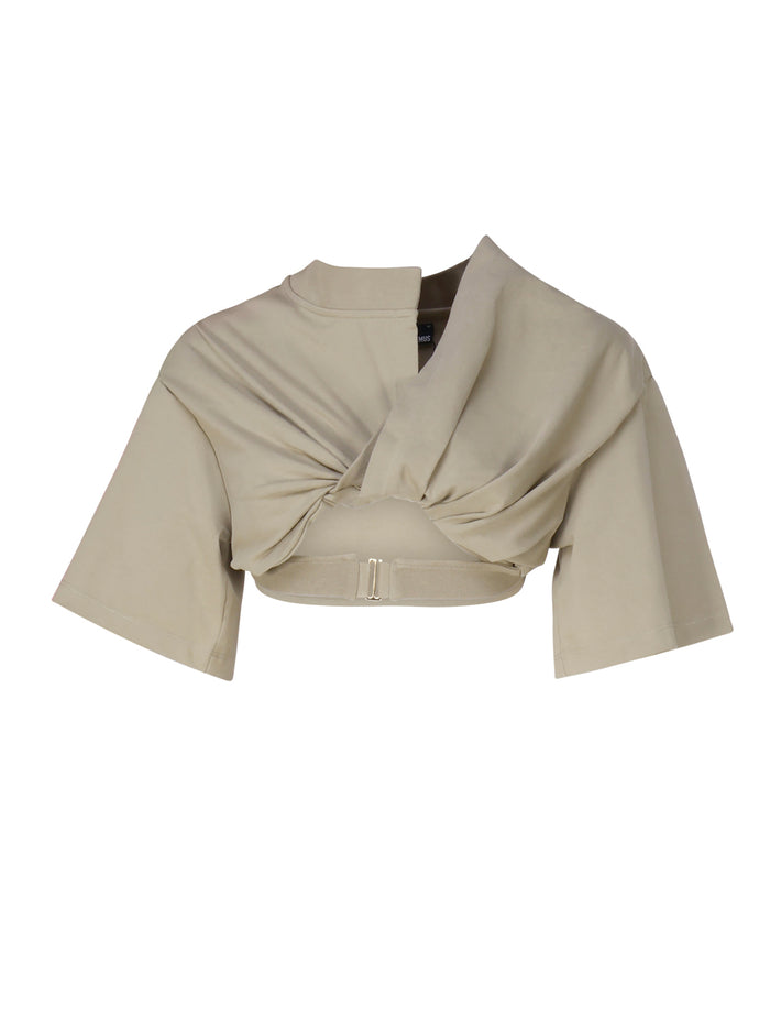 Jacquemus Top Khaki Cotton
