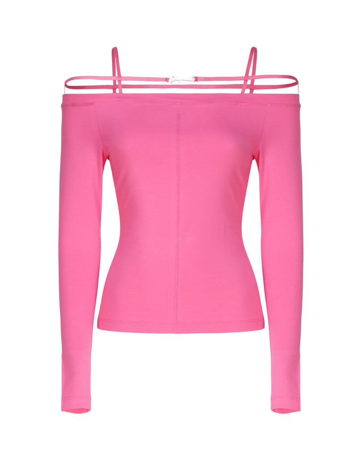 Jacquemus Top Pink Cotton