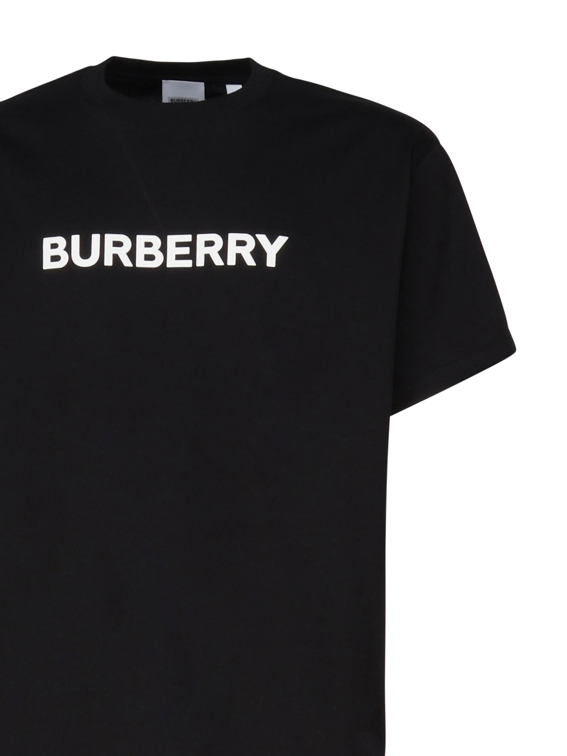 Burberry T-Shirts And Polos Black Cotton