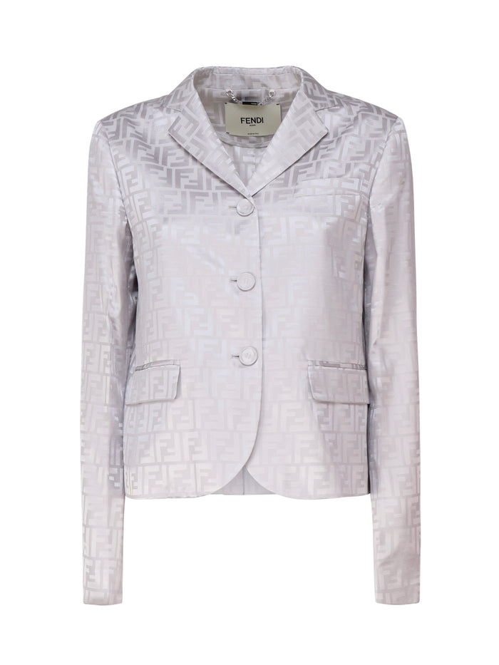 Fendi Jackets Grey Cotton