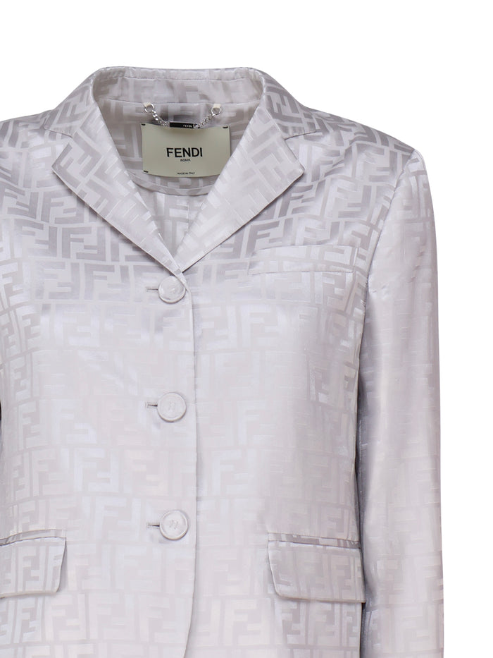 Fendi Jackets Grey Cotton