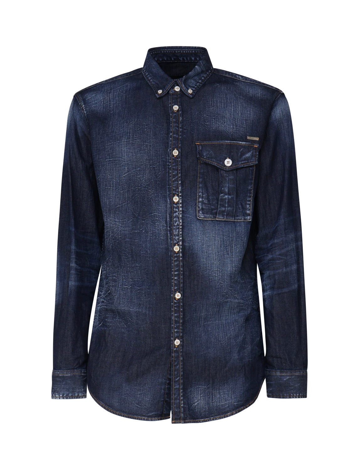 Dsquared2 Shirts Blue Cotton