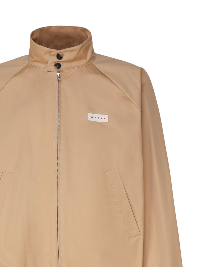 Marni Coats Beige Cotton