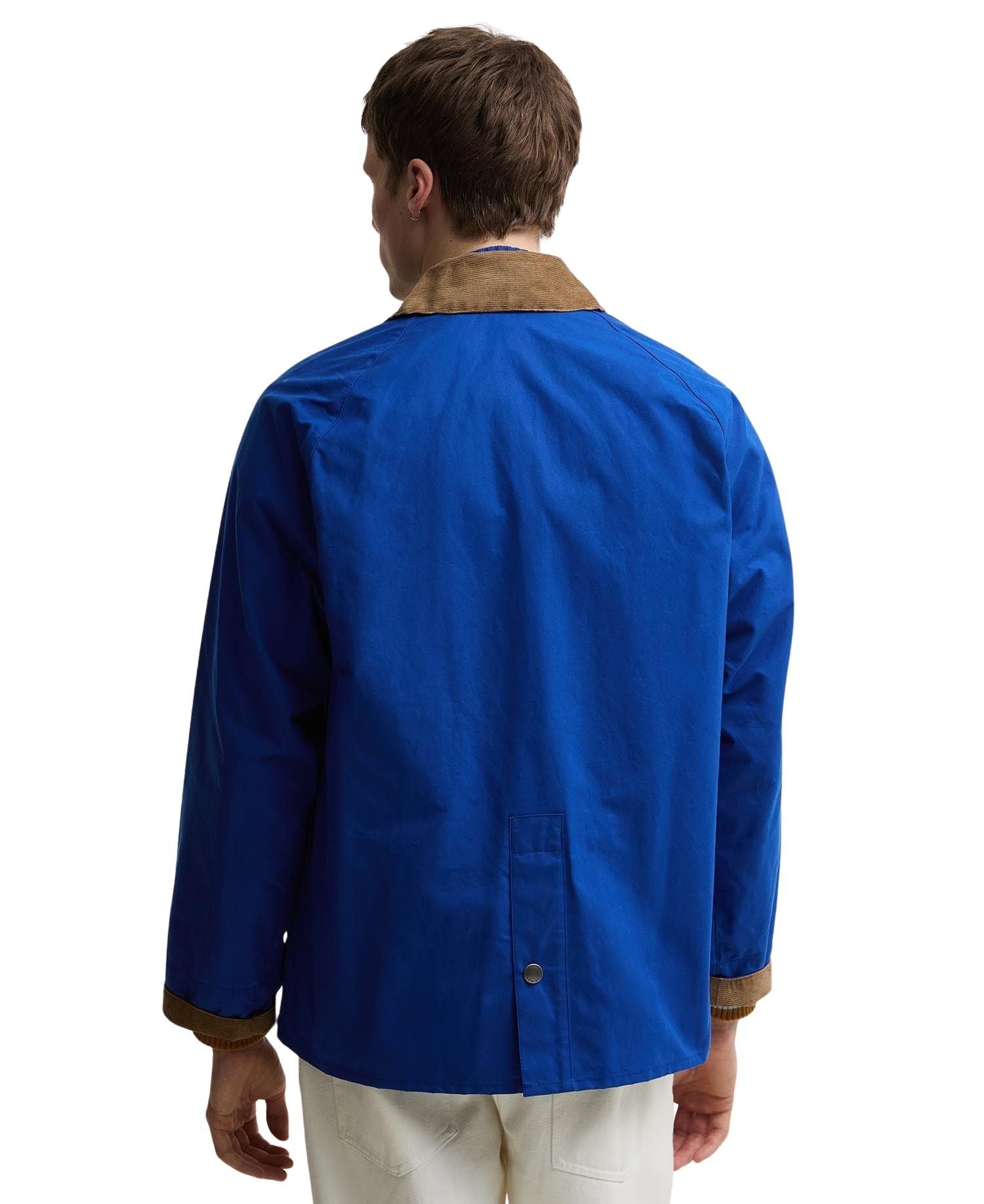 Ba X Paulsmith Sgr Bedale Jkt Blue Cotton Jacket