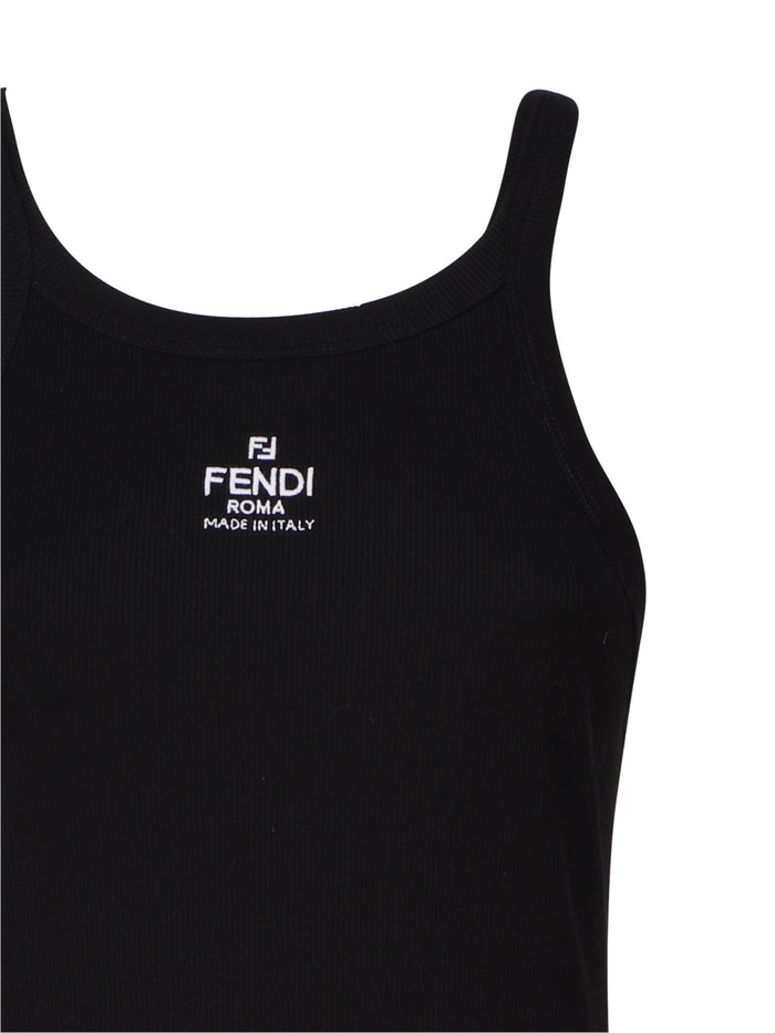 Fendi Dresses Black Cotton