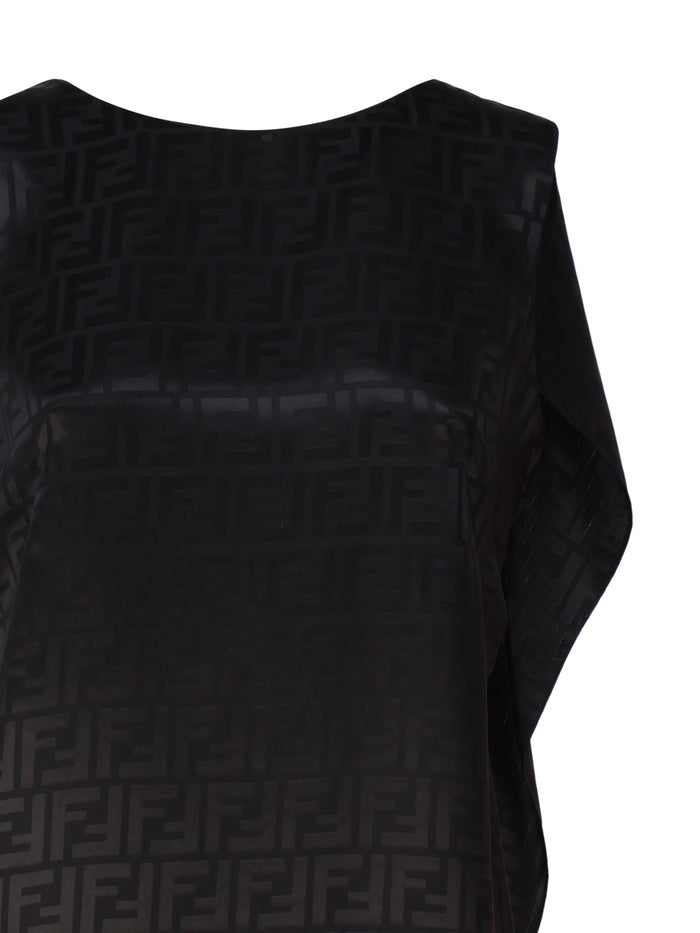 Fendi Dresses Black Silk