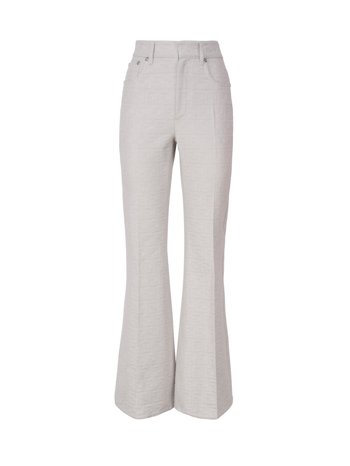 Fendi Jeans Grey Cotton