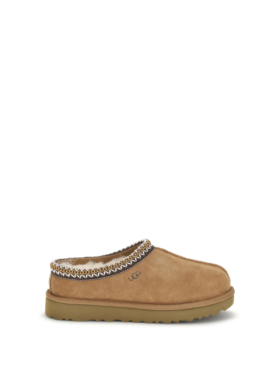 Mules Tasman Ii Chestnut Suede Upper Mutton Sandal