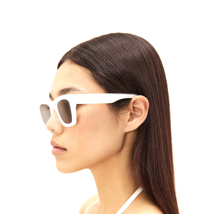 Les Lunettes Nocio Multi Beige Avorio Celluloid Occhiali Sole