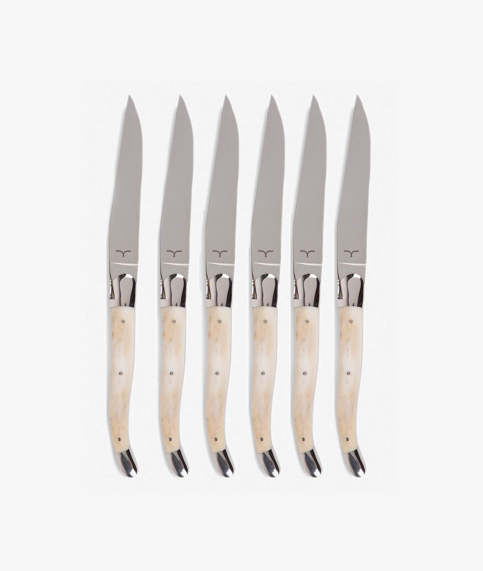 Table Knives Bœufs Blancs White Cutlery